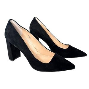 Banana Republic Madison Pointed Toe Block Heel Shoes Size 9